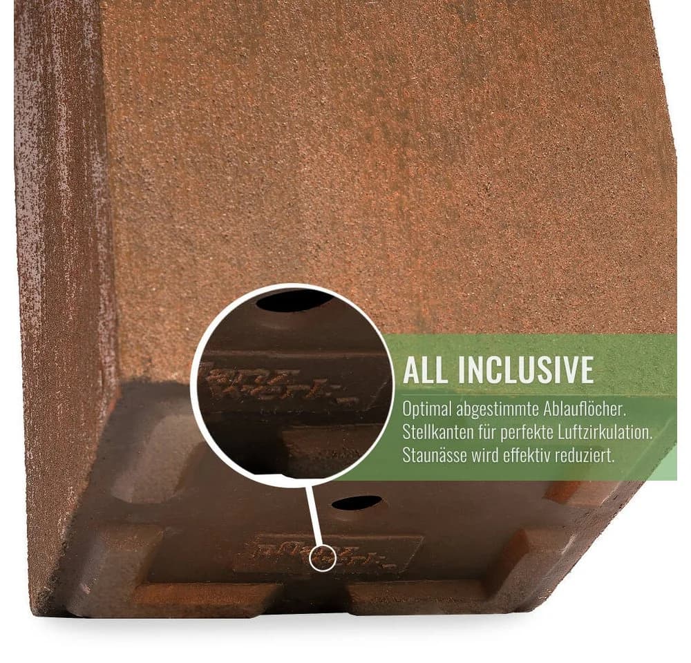 Pflanzwerk® Pflanzkübel TUB Premium Fiberglas Blumenkübel Frostbeständig - Bild 4