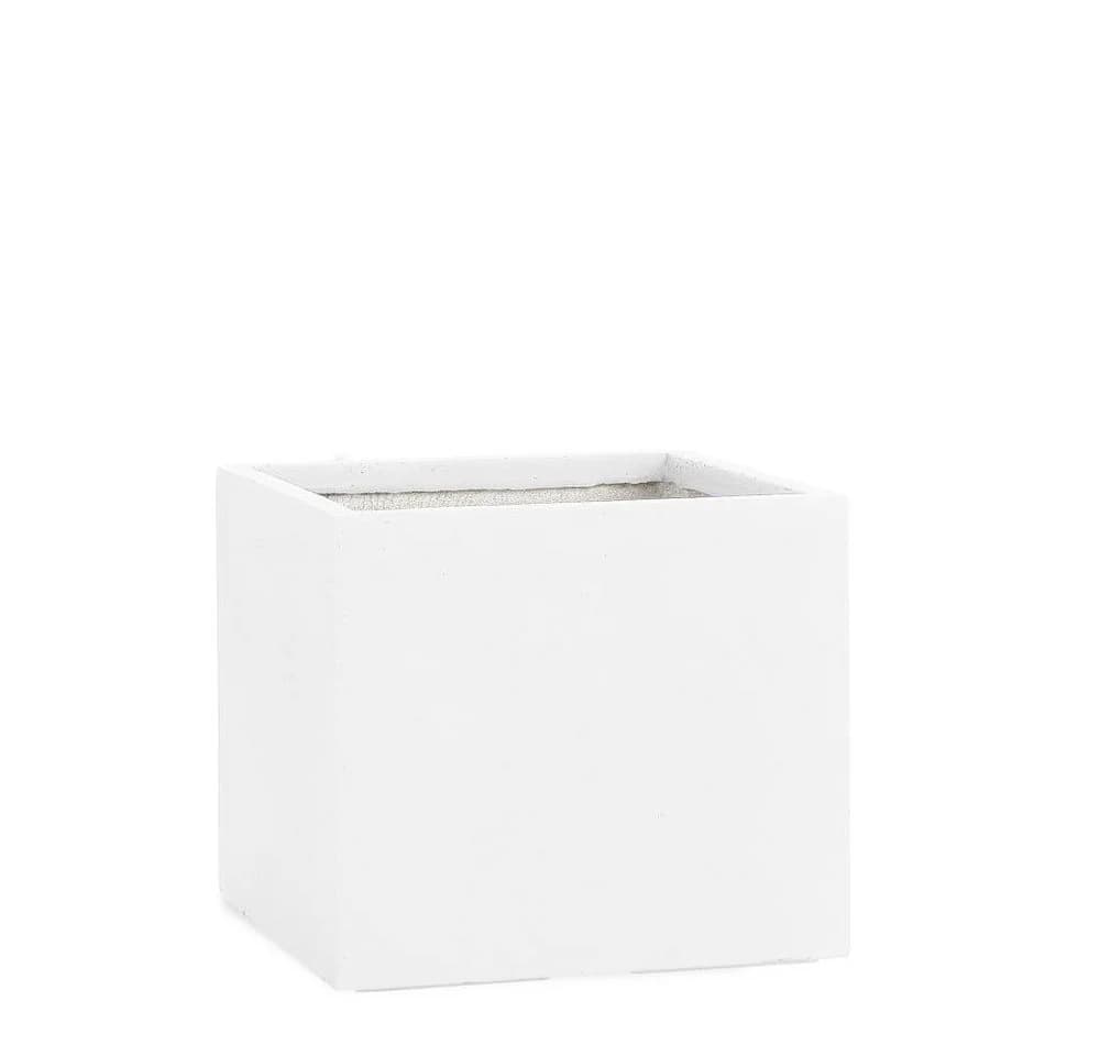 Pflanzwerk® Pflanzkübel CUBE Premium Fiberglas Blumenkübel Frostbeständig
