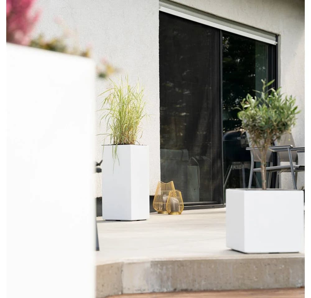 Pflanzwerk® Pflanzkübel TOWER Premium Blumenkübel Fiberglas - Bild 5