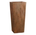 Pflanzwerk® Pflanzkübel CONIC Premium Blumenkübel Fiberglas mit Lotus-Effekt Bild 1