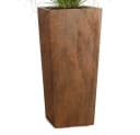 Pflanzwerk® Pflanzkübel CONIC Premium Blumenkübel Fiberglas mit Lotus-Effekt Bild 2
