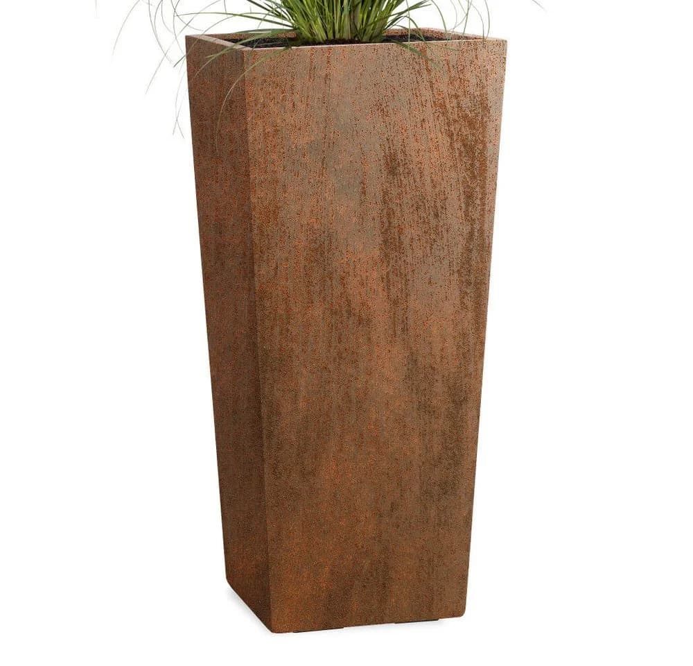 Pflanzwerk® Pflanzkübel CONIC Premium Blumenkübel Fiberglas mit Lotus-Effekt - Bild 2
