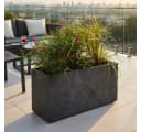 Pflanzwerk® Pflanzkübel TUB Premium Fiberglas Blumenkübel Frostbeständig Bild 1