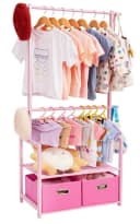 Yorbay Kinderkleiderständer Bambus Bild 2
