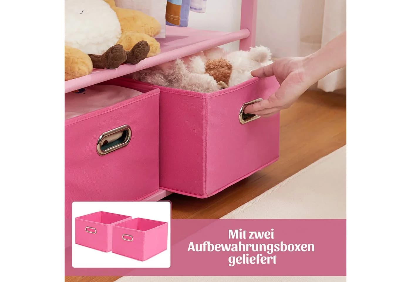 Yorbay Kinderkleiderständer Bambus - Bild 4