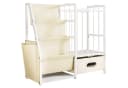Yorbay Spielzeugtruhe 2 in 1 Bücherregal Kinderregal Bild 1