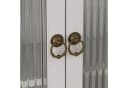 Yorbay Hängeschrank Retro Weiß mit 3 Ebenen & Handtuchhalter Bild 5