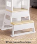 Yorbay Stehhilfe Lernturm mit Tafel & Treppe Bild 5