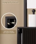 Yorbay Toilettenpapierhalter Bambus Badezimmerschrank Bild 5
