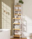 Yorbay Standregal 7 Ebenen Bambus Bild 1