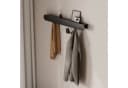 Yorbay Wandgarderobe mit Ablagebrett, Metall, 6 verdeckte Garderobenhaken Bild 1