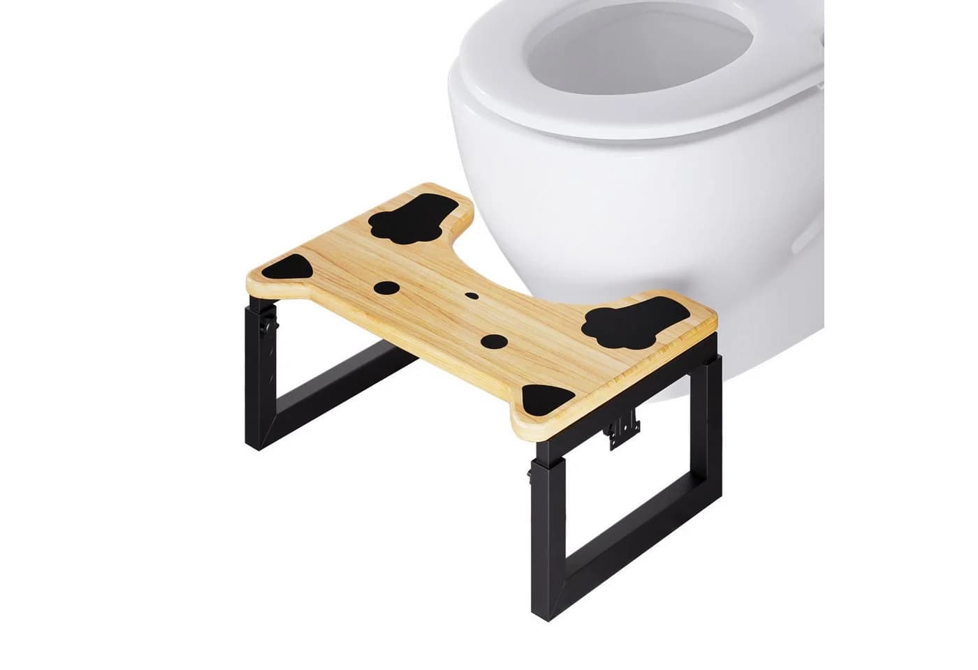 Yorbay Badhocker aus Massivholz 3-fach verstellbar klappbar bis 226 kg - Bild 2
