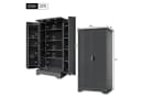 Yorbay Mehrzweckschrank mit LED-Beleuchtung & verstellbaren Regalen Bild 5