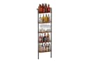 Yorbay Weinregal 5-Tier mit LED-Lichtern & Absturzsicherung Bild 2