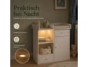Yorbay Wickelkommode mit LED Licht und Stauraum Bild 5