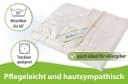 franknatur Sommerdecke Lyocell Bio Füllung 100% Lyocell/Tencel® Bezug 100% Baumwolle kbA Bild 3