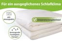 franknatur Winterdecke Lyocell Bio, 100% Baumwolle kbA, Beige Bild 3