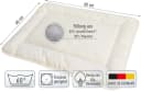franknatur Babyflachkissen Tencel Bio-Baumwolle Naturfaser Bild 1