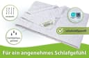 franknatur Naturfaserbettdecke Gabrina - 60% Seide 40% Baumwolle Sommerdecke Bild 5