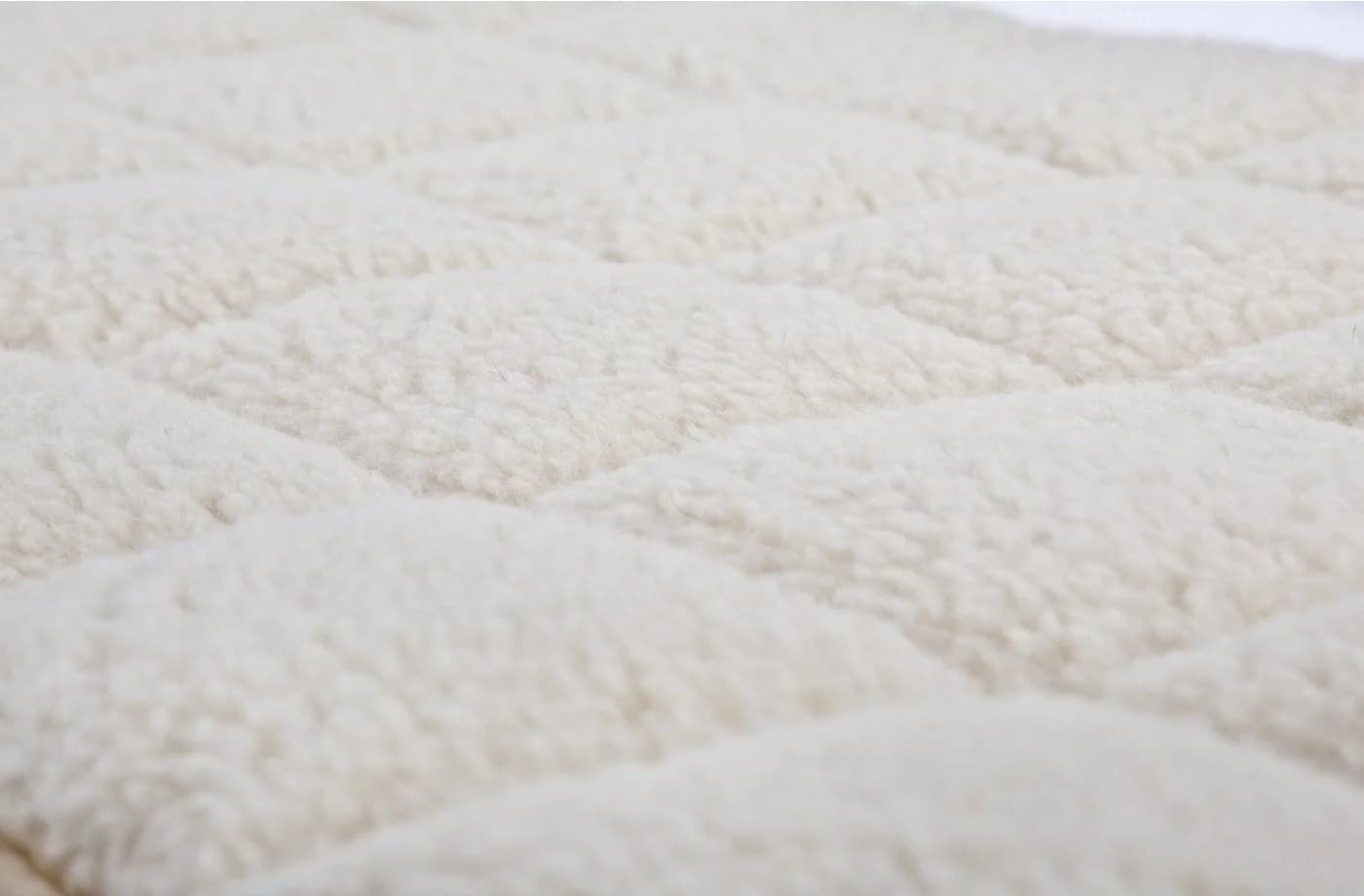 franknatur Topper Auflage Lammflor Schurwolle Ganzjährig Beige - Bild 4