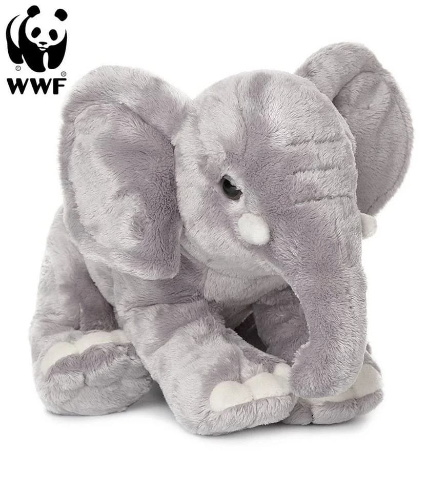 WWF Plüschtier Elefant 18cm Lebensecht Kuscheltier