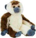 WWF Kuscheltier Affenbaby Dunkelbraun 23cm Bild 2