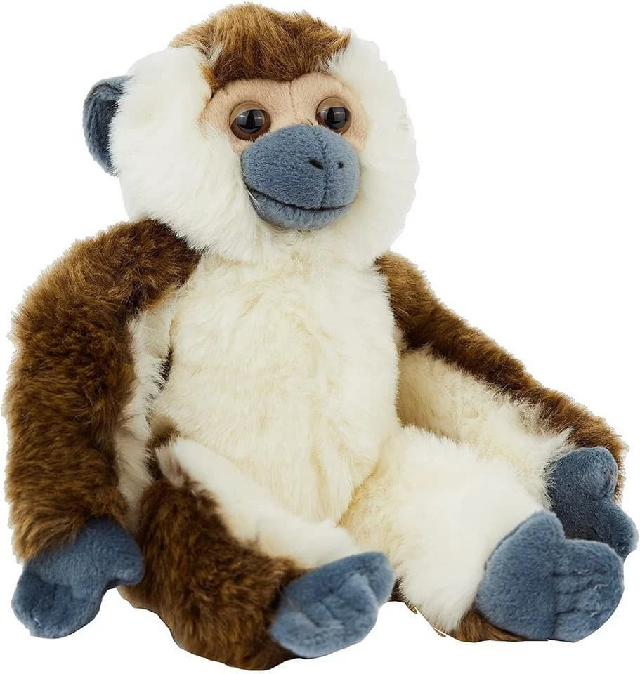 WWF Kuscheltier Affenbaby Dunkelbraun 23cm - Bild 2