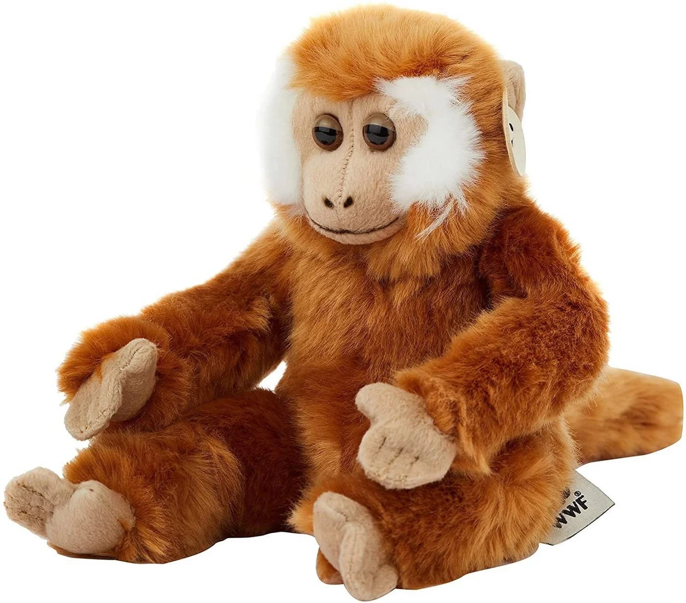 WWF Kuscheltier Affenbaby Hellbraun 23cm - Bild 2