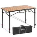 HOMECALL Klapptisch Campingtisch Höhenverstellbar Klappbar Balkontisch Gartentisch Tragbar Bild 1