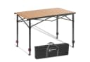 HOMECALL Klapptisch Campingtisch Höhenverstellbar Klappbar Balkontisch Gartentisch Tragbar Bild 3