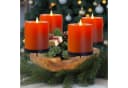 HOMECALL Dekoschale Adventskranz Teakholz Nachhaltig Bild 2