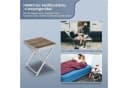HOMECALL Campinghocker mit MDF-Tisch Aluminium Klapphocker 2er Set Bild 5