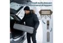 HOMECALL Campingstuhl 2-Sitzer Faltbar Marineblau Grau Bild 5