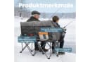 HOMECALL Campingstuhl 2-Sitzer Grau Faltbar Bild 4
