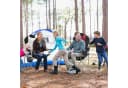 HOMECALL Campingstuhl Hochlehner Klappstuhl Gartenstuhl Angelstuhl mit angenehmer Polsterung Bild 1