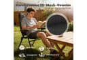 HOMECALL Klappstuhl Gartenstuhl 5-fach Verstellbare Lehne Bild 4