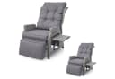 HOMECALL Rattansessel Gartensessel Verstellbar Liegestuhl Balkonliege Bild 2