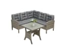 HOMECALL Gartenlounge-Set 5-6 Personen L-förmig mit Tisch Bild 2