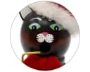 Dekohelden24 Räuchermännchen Katze Holz Dunkelbraun Bild 3