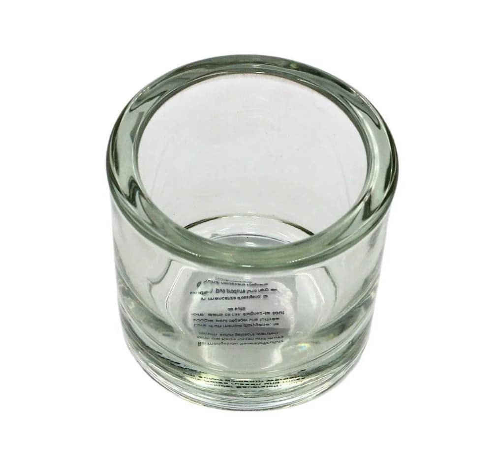 Dekohelden24 Windlichtglas Klar Transparent Glas