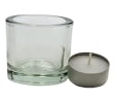Dekohelden24 Windlichtglas Klar Transparent Glas Bild 4
