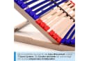 Schlummerparadies Sleep Best 42® Vario Plus Lattenrost Buche manuell verstellbar Bild 5