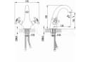 PaulGurkes Waschtischarmatur Massiver Messingguss Chrom Luftsprudler Bild 3