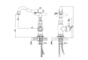 PaulGurkes Waschtischarmatur PGMOON56 Silber Messing Bild 3
