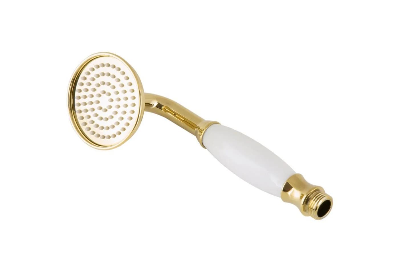 PaulGurkes Handbrause Gold Messing Keramikgriff Anti-Kalk - Bild 2