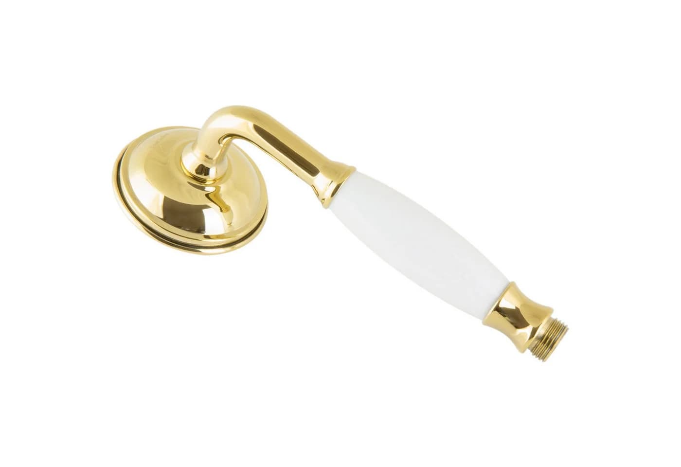 PaulGurkes Handbrause Gold Messing Keramikgriff Anti-Kalk - Bild 3