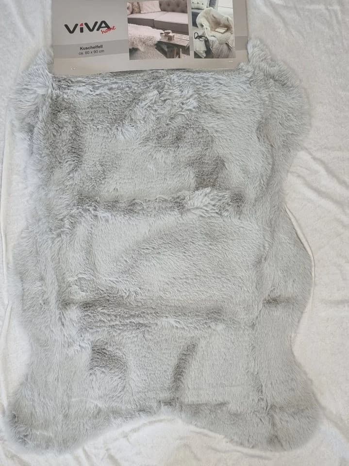 VIVA Home Fellteppich Kunstfell 60x90 cm