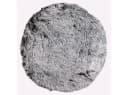 VIVA Home Tischläufer Dekofell Anthrazit Meliert Kunstfell Ø 38 cm Bild 2