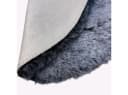 VIVA Home Tischläufer Dekofell Anthrazit Meliert Kunstfell Ø 38 cm Bild 3