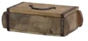 Chic Antique Grimaud Ziegelform Holz Metall Braun Bild 3